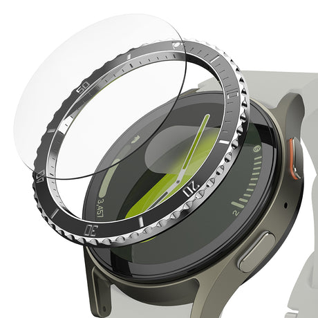 Accesoriu smartwatch Ringke Premium Bezel Styling compatibil cu Samsung Galaxy Watch7 40mm, Negru Pattern4 (Cb-Gw7-40-80)