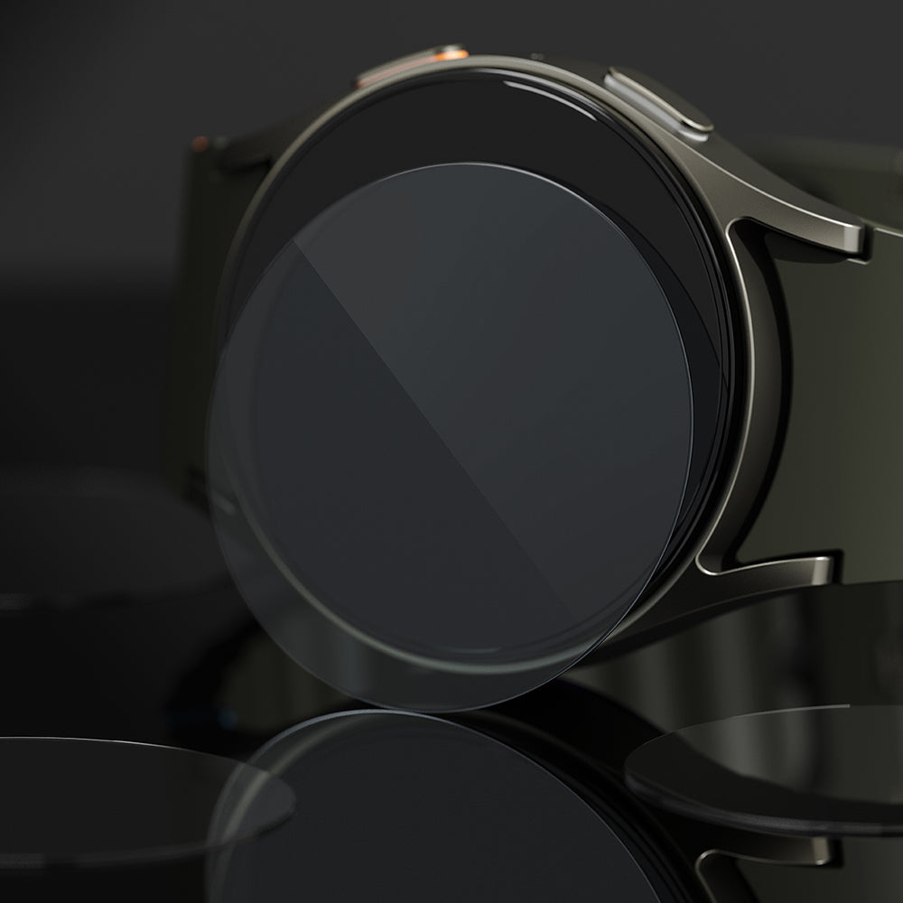 Folie de protectie smartwatch Ringke Tempered Glass R6 (set de 4) compatibil cu Samsung Galaxy Watch7 44mm, Transparent