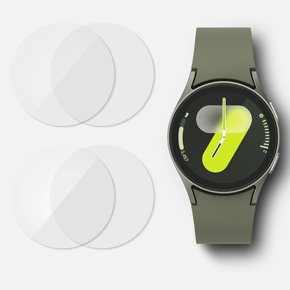 Folie de protectie smartwatch Ringke Tempered Glass R6 (set de 4) compatibil cu Samsung Galaxy Watch7 44mm, Transparent