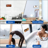 Suport Techsuit Phone (SPP-PAD), Suction Pad for Selfies, Silicone, Adhesive Mount, Rectangular Shape, Roz Pudra