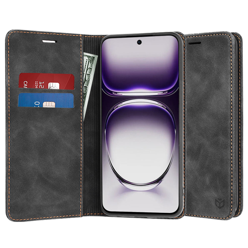 Husa de protectie Techsuit Confy compatibil cu Oppo Reno12, Negru