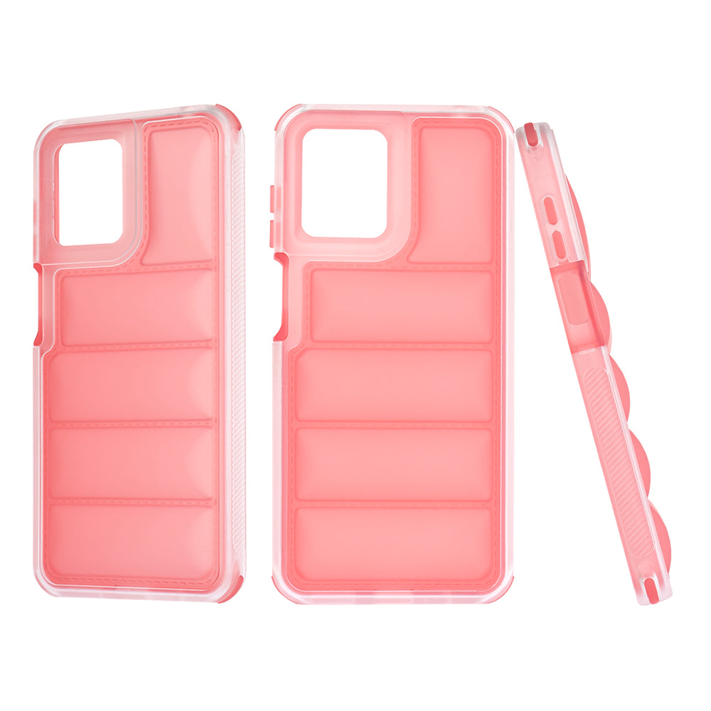 Husa de protectie Techsuit Wave Shield compatibil cu Motorola Moto G14, Rosu