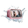 Suport Techsuit Phone (LC-999), Wall Box Case, Anti-Fog, Retractable, Adjustable, Waterproof, for 4-7" Phones, Auriu Pink