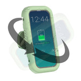 Suport Techsuit Phone (LC-999), Wall Box Case, Anti-Fog, Retractable, Adjustable, Waterproof, for 4-7" Phones, Auriu Pink