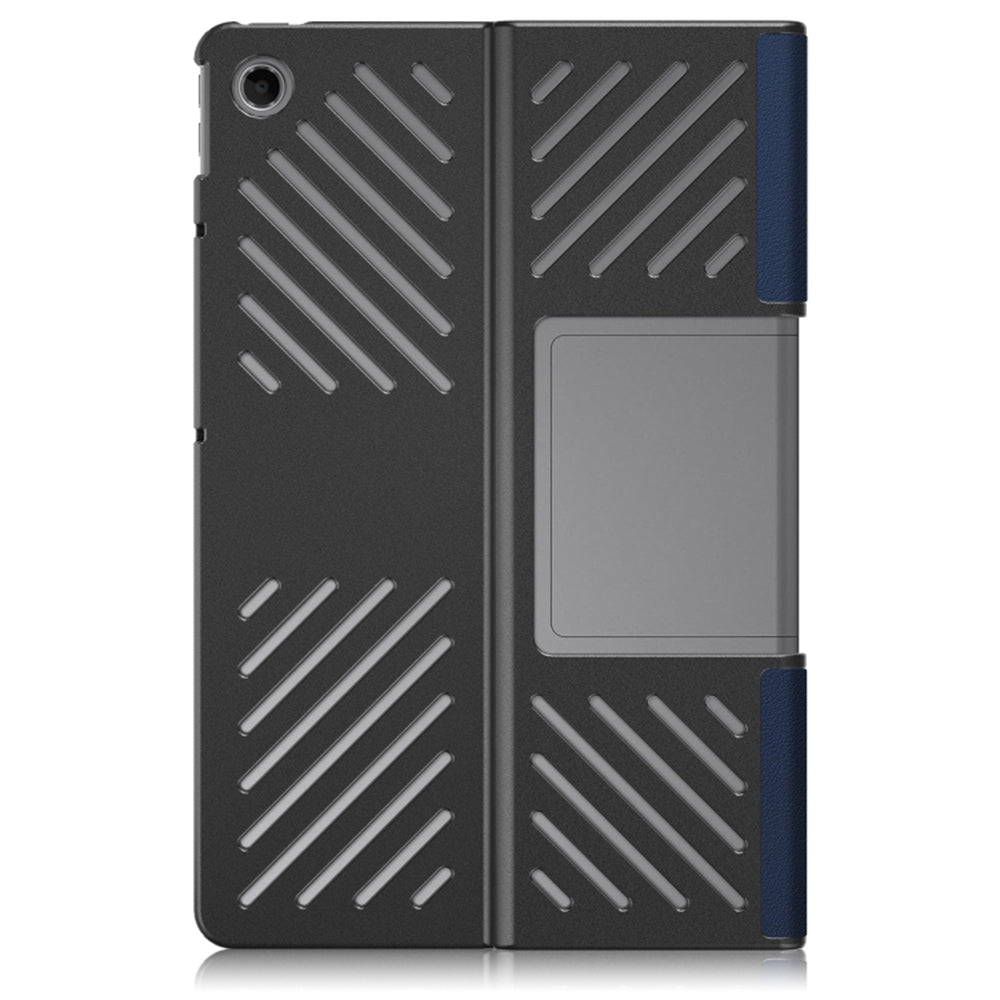 Husă Techsuit FoldPro albastră pentru tableta Lenovo Tab Plus