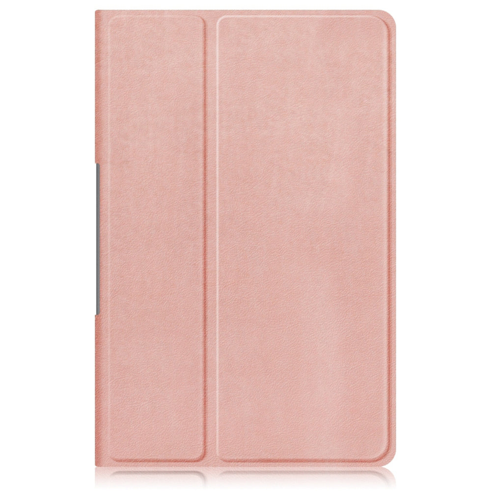 Husa de protectie tableta Techsuit FoldPro compatibil cu Lenovo Tab Plus, Roz Auriu