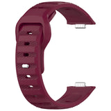 Curea smartwatch Techsuit Watchband (W050) compatibil cu Huawei Watch Fit 3 / Fit 4 / Fit 4 Pro, Bordo