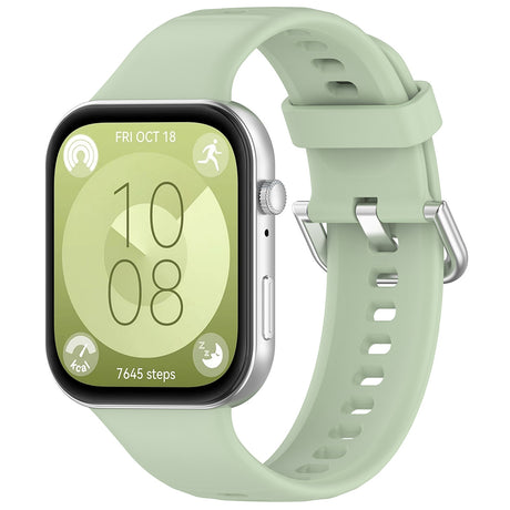 Curea smartwatch Techsuit Watchband W061 verde deschis pentru Huawei Watch Fit 3