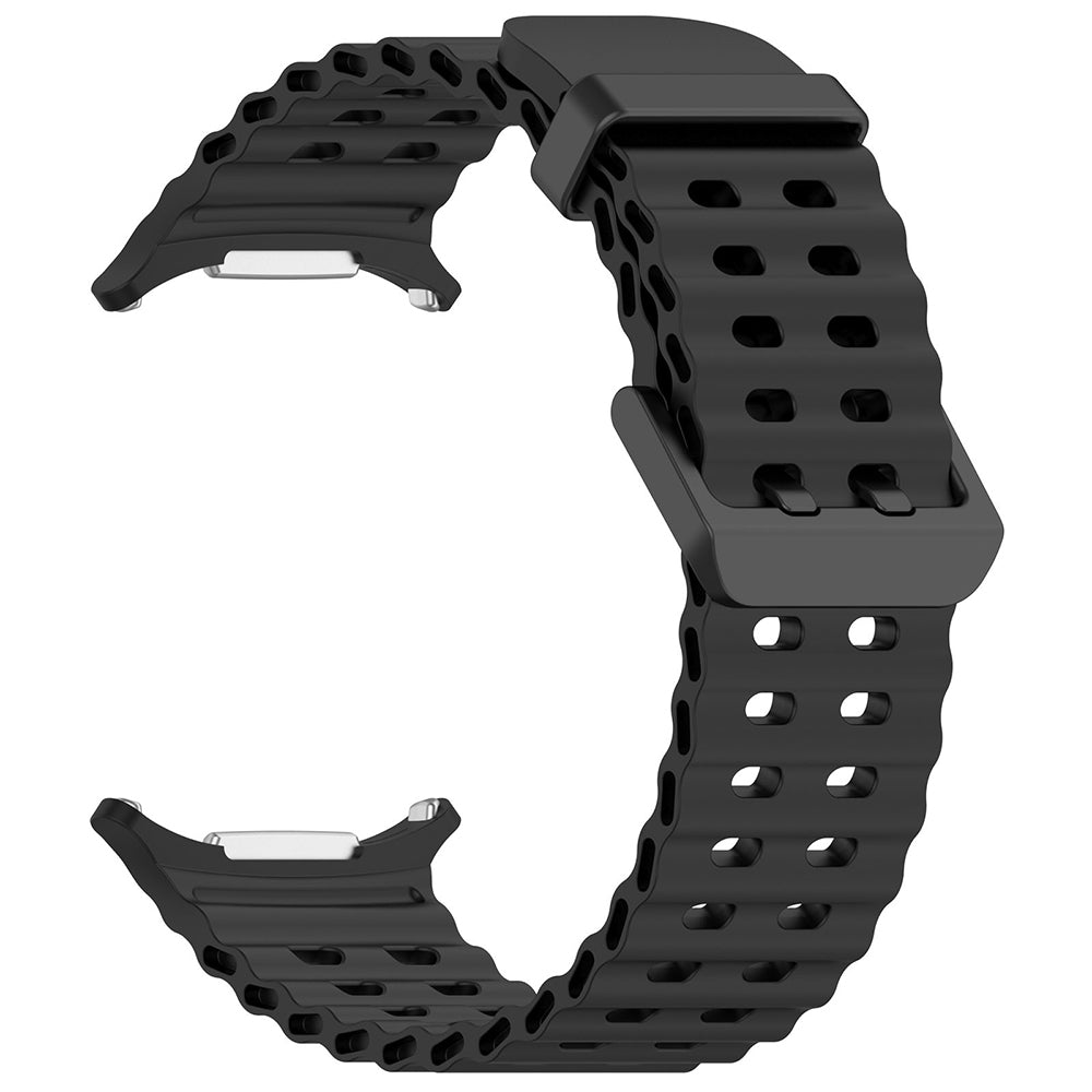 Curea smartwatch Techsuit Watchband (W062) compatibil cu Samsung Galaxy Watch Ultra 47mm / Watch Ultra 2, Negru