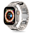 Curea smartwatch Techsuit Watchband (W063) compatibil cu Apple Watch 1/2/3/4/5/6/7/8/9/10/11/SE/SE 2/SE 3/Ultra/2/3 (42/44/45/46/49mm), Titanium
