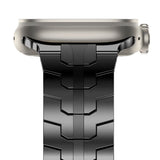 Curea smartwatch Techsuit Watchband (W063) compatibil cu Apple Watch 1/2/3/4/5/6/7/8/9/10/11/SE/SE 2/SE 3/Ultra/2/3 (42/44/45/46/49mm), Titanium