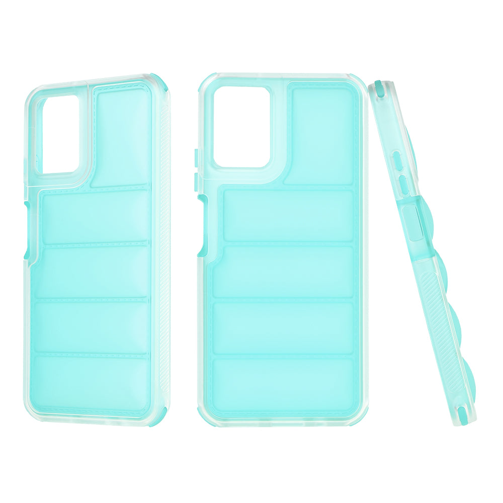Husa de protectie Techsuit Wave Shield compatibil cu Motorola Moto G34 / Moto G45, Turcoaz