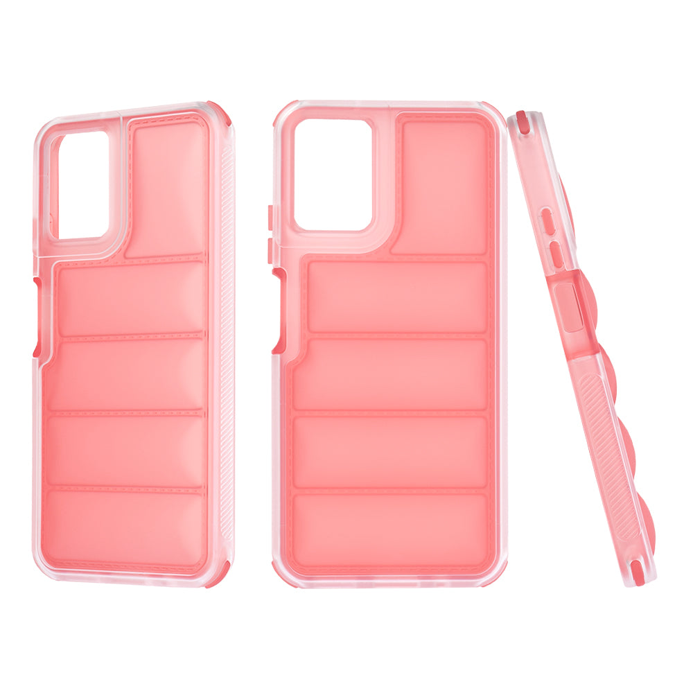 Husa de protectie Techsuit Wave Shield compatibil cu Motorola Moto G34 / Moto G45, Rosu