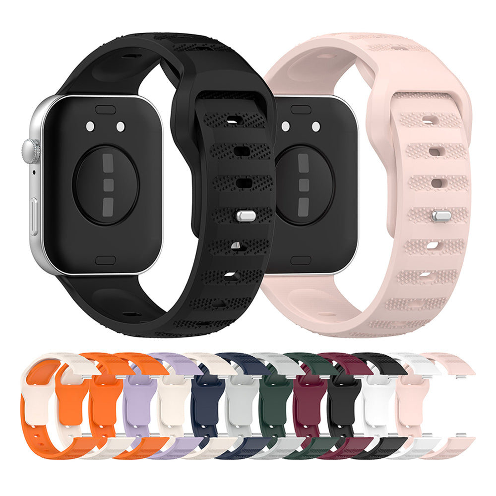 Curea smartwatch Techsuit Watchband (W050) compatibil cu Huawei Watch Fit 3 / Fit 4 / Fit 4 Pro, Bej