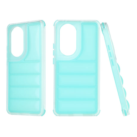 Husa de protectie Techsuit Wave Shield compatibil cu Oppo Reno10 / Reno10 Pro, Turcoaz