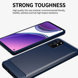 Husa de protectie Techsuit Carbon Silicone compatibil cu OnePlus 9, Negru