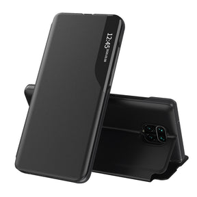 Husa de protectie Techsuit eFold Series compatibil cu Xiaomi Redmi Note 9S / Note 9 Pro / Note 9 Pro Max, Negru