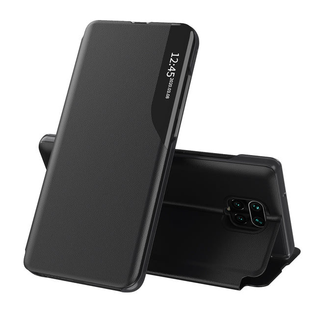 Husa de protectie Techsuit eFold Series compatibil cu Xiaomi Redmi Note 9S / Note 9 Pro / Note 9 Pro Max, Negru