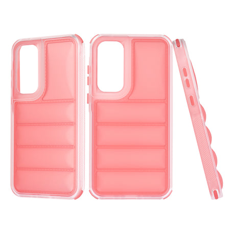 Husa de protectie Techsuit Wave Shield compatibil cu Samsung Galaxy A35 5G, Rosu