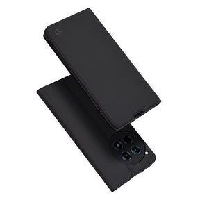 Husa de protectie Techsuit Magskin Book compatibil cu OnePlus 12R, Negru