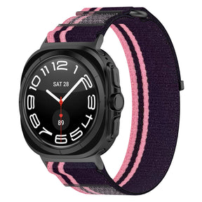 Curea smartwatch Techsuit Watchband (W054) compatibil cu Samsung Galaxy Watch Ultra 47mm / Watch Ultra 2, Roz / Black