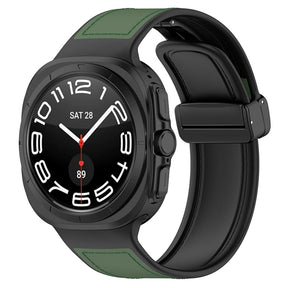 TechSuit Curea smartwatch Techsuit Watchband (W056) compatibil cu Samsung Galaxy Watch Ultra 47mm / Watch Ultra 2, Verde