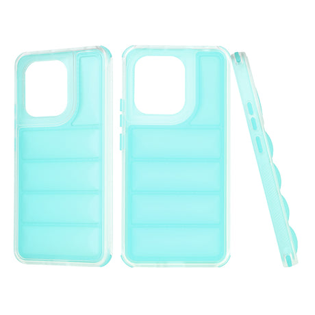 Husa de protectie Techsuit Wave Shield compatibil cu Xiaomi Redmi Note 13 4G, Turcoaz