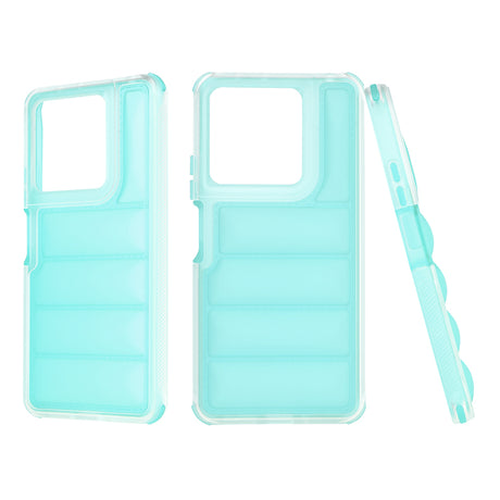 Husa de protectie Techsuit Wave Shield compatibil cu Xiaomi Redmi Note 13 5G, Turcoaz