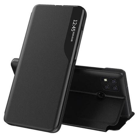Husa de protectie Techsuit eFold Series compatibil cu Xiaomi Redmi 9C / Redmi 9C NFC, Negru