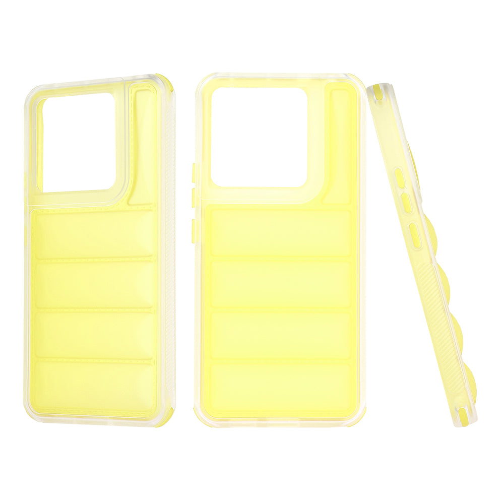 Husa de protectie Techsuit Wave Shield compatibil cu Xiaomi Redmi Note 13 Pro 5G / Poco X6, Galben