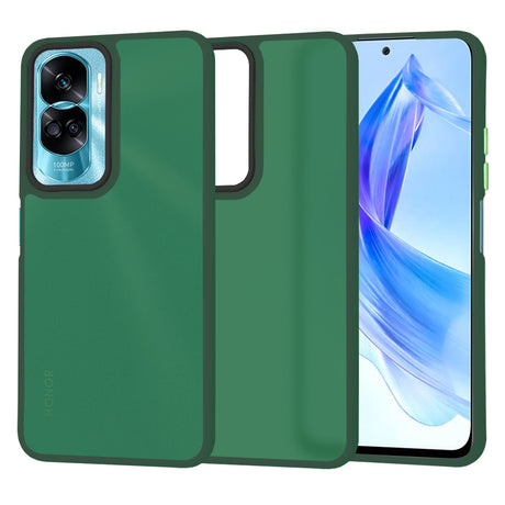 Husa de protectie Techsuit HaloFrost Series compatibil cu Honor 90 Lite, Bleumarin Green