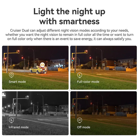 Imou Outdoor Camera Cruiser Dual (IPC-S7XP-10M0WED-0360B), 10MP, Two-way Talk, Human Detection, Night Vision, IP66, Alb