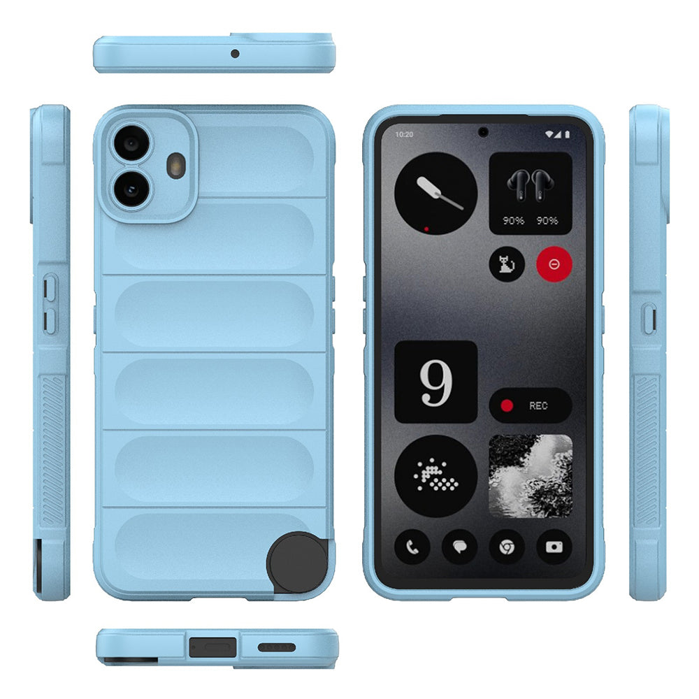 Husa de protectie Techsuit Magic Shield compatibil cu Nothing CMF Phone 1, Bleu