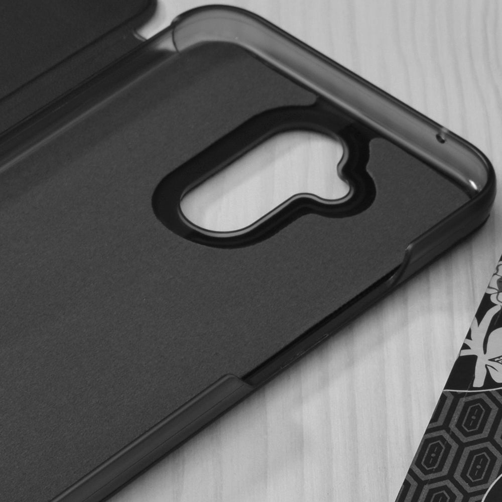 Techsuit eFold Series fekete könyvtok Huawei Mate 20 Lite telefonhoz