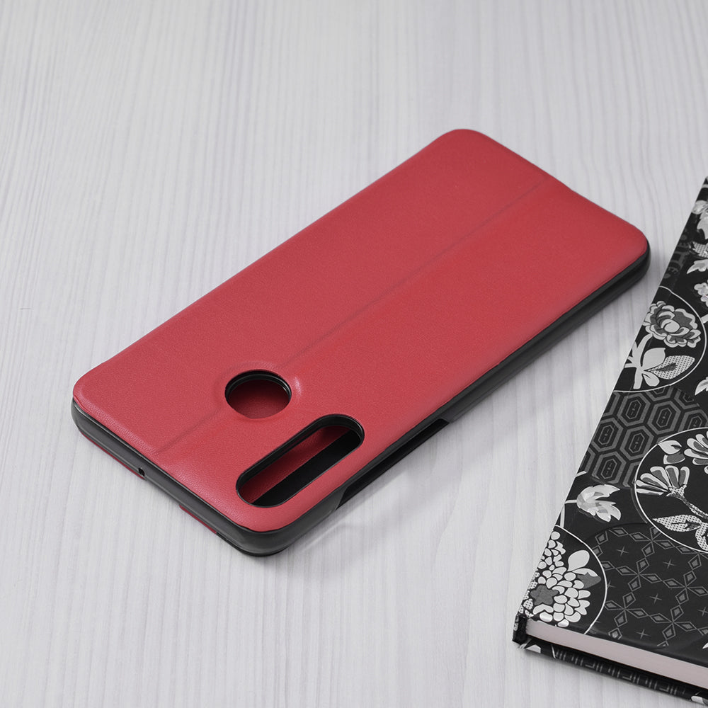 Husa de protectie Techsuit eFold Series compatibil cu Huawei P30 Lite / P30 Lite New Edition, Rosu