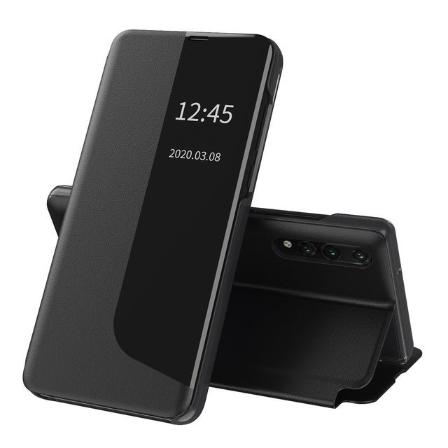 Husa de protectie Techsuit eFold Series compatibil cu Huawei P20 Pro, Negru