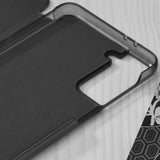 Husa de protectie Techsuit eFold Series compatibil cu Samsung Galaxy S21, Negru