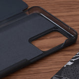Husa de protectie Techsuit eFold Series compatibil cu Samsung Galaxy A52 4G / A52 5G / A52s 5G, Albastru Inchis
