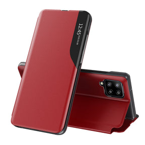 Techsuit eFold Series piros husă tip carte pentru Samsung Galaxy A12