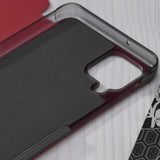 Techsuit eFold Series piros husă tip carte pentru Samsung Galaxy A12