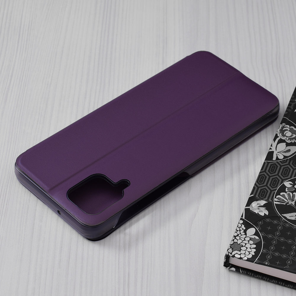 Husa de protectie Techsuit eFold Series compatibil cu Samsung Galaxy A12 / A12 Nacho, Mov