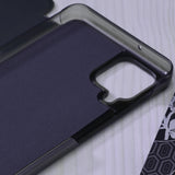 Husa de protectie Techsuit eFold Series compatibil cu Samsung Galaxy A12 / A12 Nacho, Albastru Inchis
