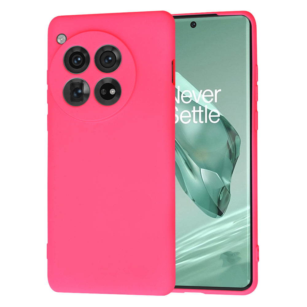Husa de protectie Techsuit SoftFlex compatibil cu OnePlus 12, Roz Intens