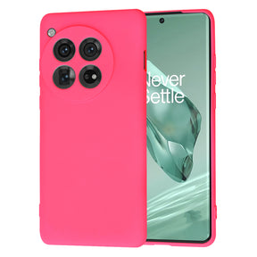 Husa de protectie Techsuit SoftFlex compatibil cu OnePlus 12, Roz Intens
