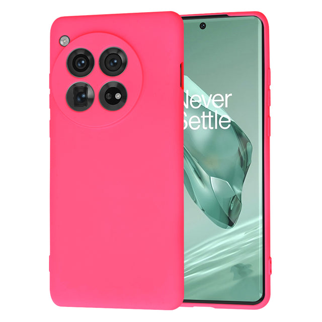 Husa de protectie Techsuit SoftFlex compatibil cu OnePlus 12, Roz Intens