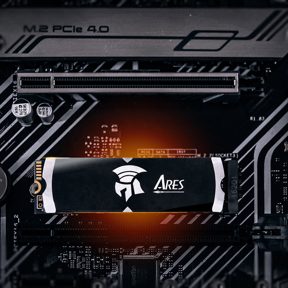 Stocare Dato Internal Solid State Drive SSD Ares Dark Sword (ARSDSK-8TB), PCIe Gen4x4, 8TB, Up to 7200MB/s, Notebook, PS5, Negru