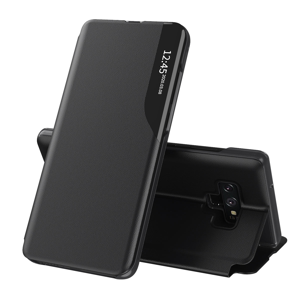Husa de protectie Techsuit eFold Series compatibil cu Samsung Galaxy Note 9, Negru