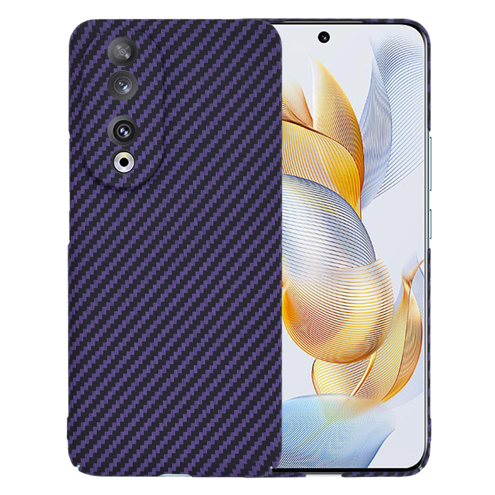 Husa de protectie Techsuit Carbonite FiberShell compatibil cu Honor 90, Mov