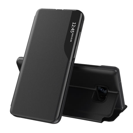 Husa de protectie Techsuit eFold Series compatibil cu Samsung Galaxy S7 Edge, Negru