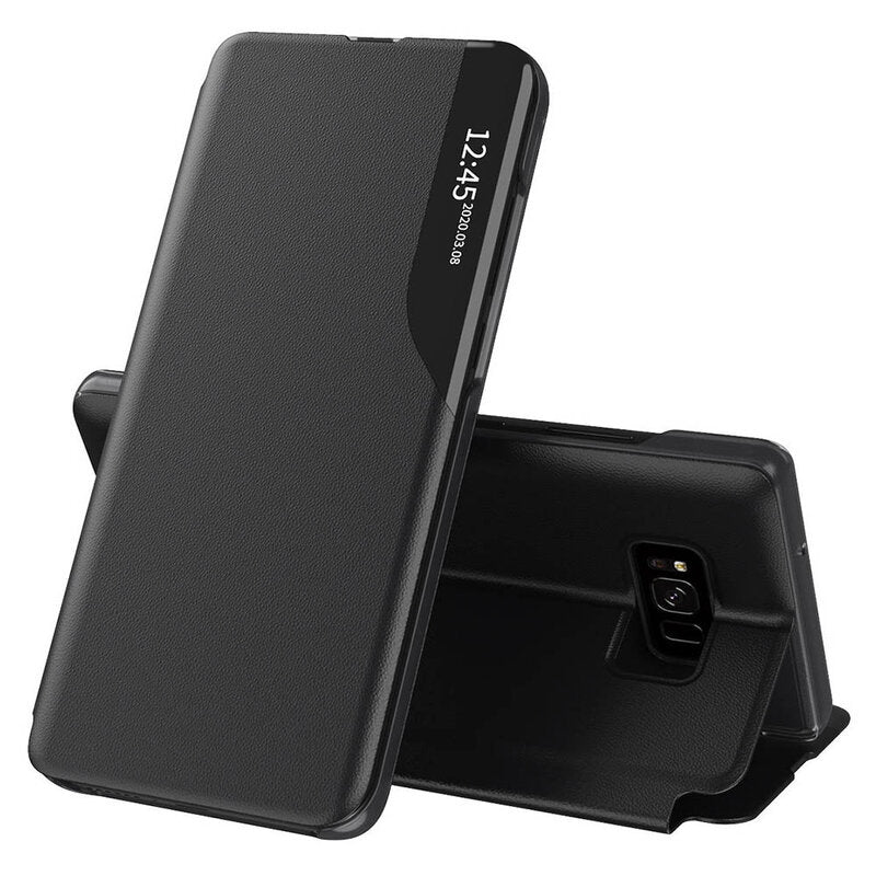 Husa de protectie Techsuit eFold Series compatibil cu Samsung Galaxy S8 Plus, Negru